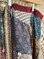 Silk Sari Patchwork Wrap Skirt
