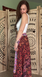 Kantha Wrap Skirt
