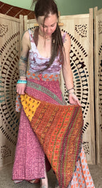 Kantha Wrap Skirt