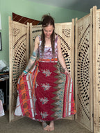 Kantha Wrap Skirt