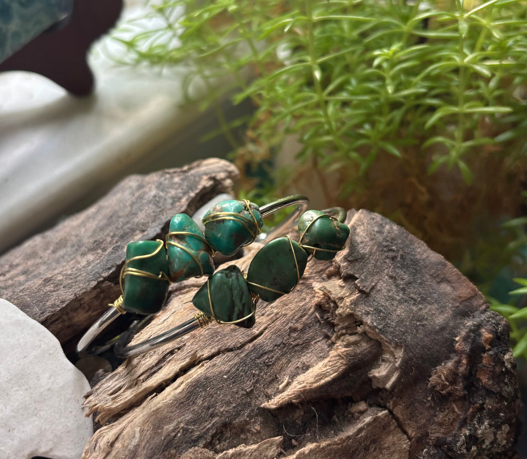 Natural Turquoise Cuff