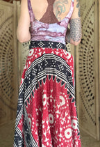 Kantha Wrap Skirt