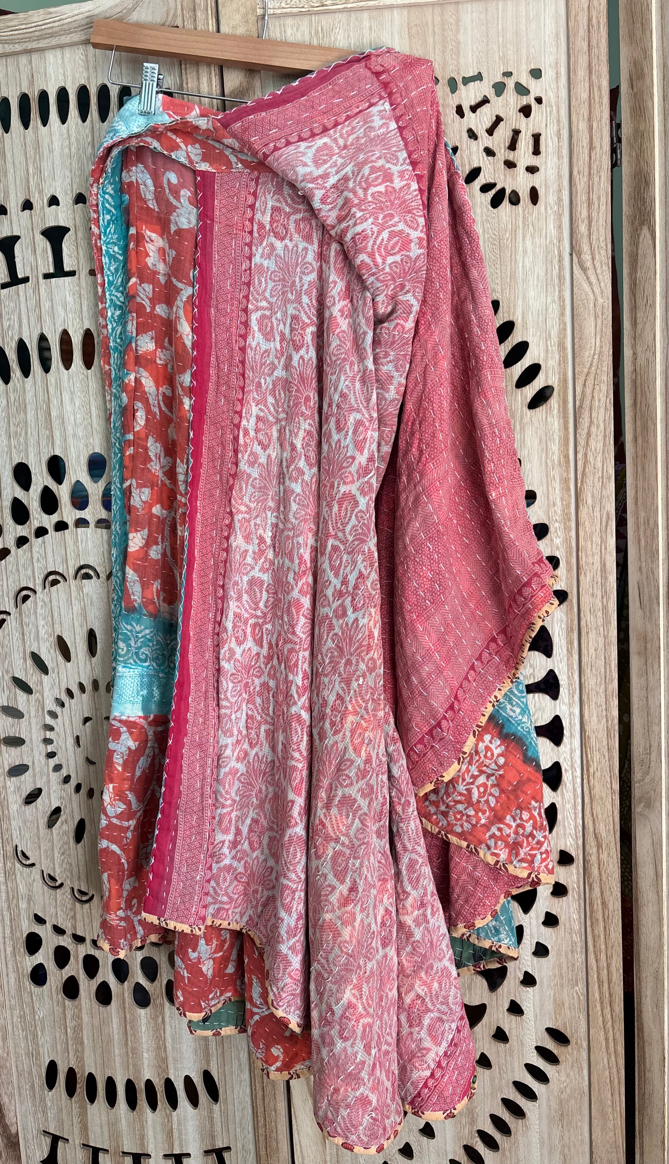 Kantha Wrap Skirt