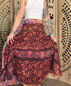 Kantha Wrap Skirt