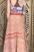 Kantha Wrap Skirt ~ Thick Fabric