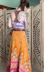 Kantha Wrap Skirt