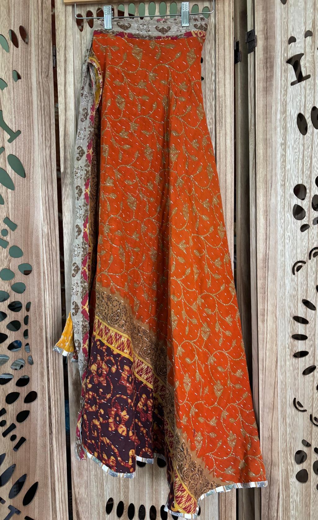 Kantha Wrap Skirt
