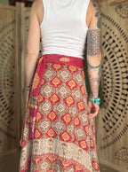 Kantha Wrap Skirt