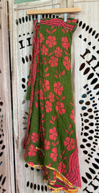 Kantha Wrap Skirt