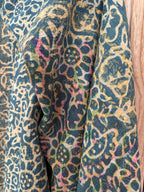 Indigo Kantha Wrap Skirt - Tribal Print