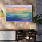 “Where Dreams Are Born” Framed Canvas Print
