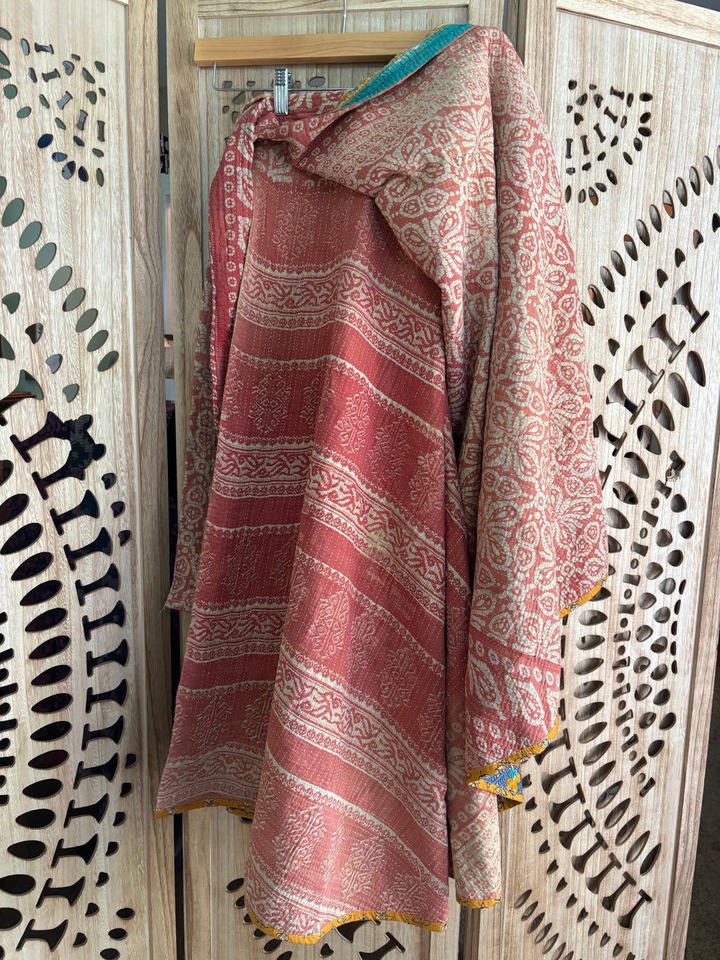 Kantha Wrap Skirt ~ Thick Fabric