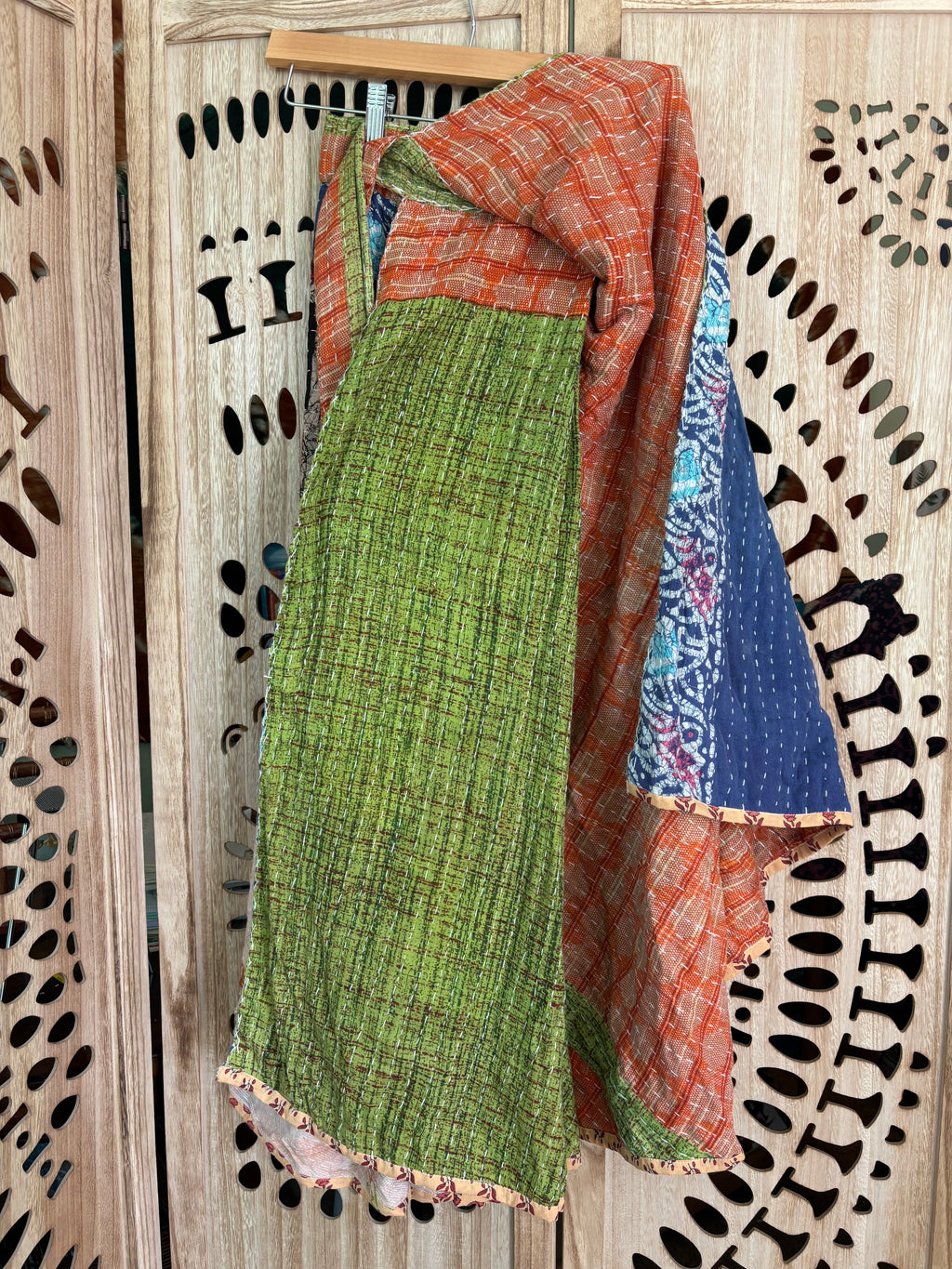 Kantha Wrap Skirt