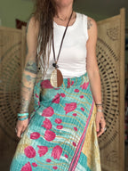 Kantha Wrap Skirt