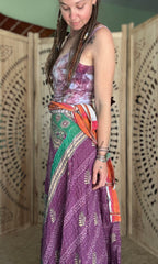 Kantha Wrap Skirt