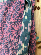 Indigo Kantha Wrap Skirt