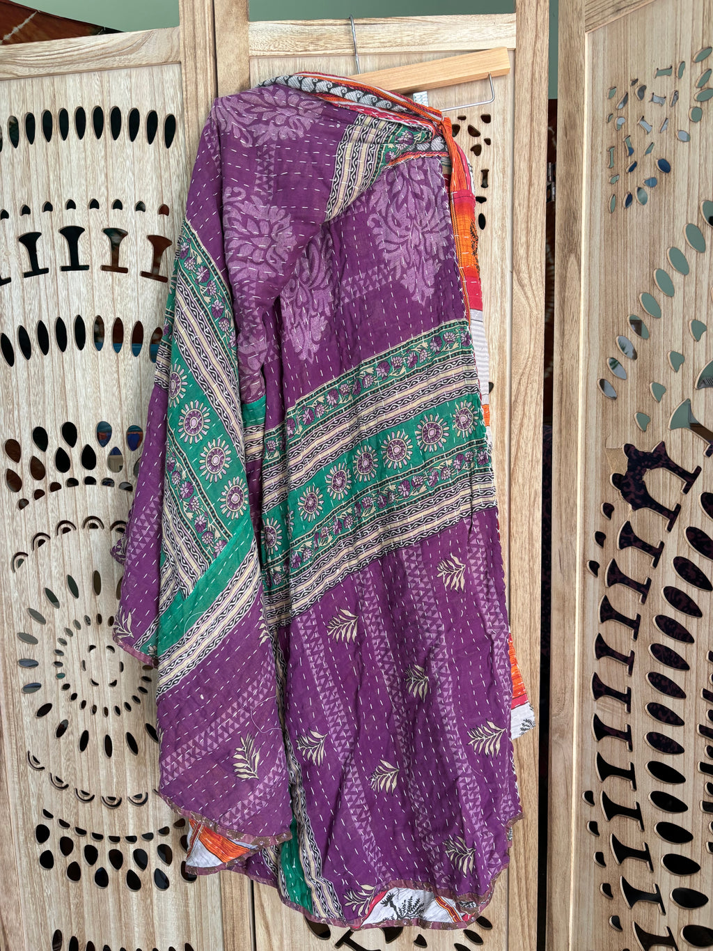 Kantha Wrap Skirt