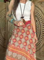 Kantha Wrap Skirt